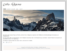 Tablet Screenshot of centroalpino.com